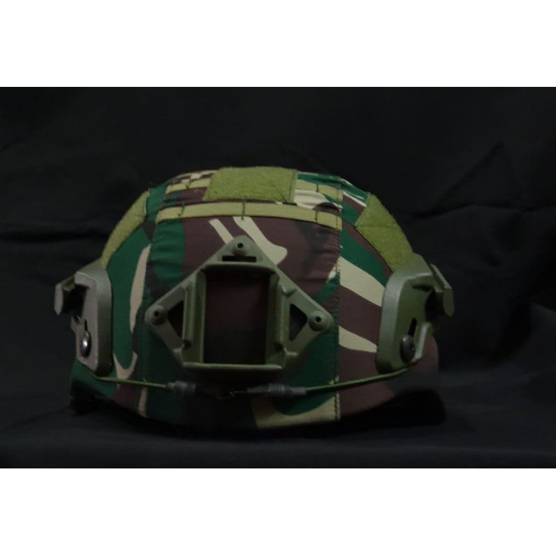 HELM TACTICAL LENGKAP DENGAN COVER LORENG MALVINAS