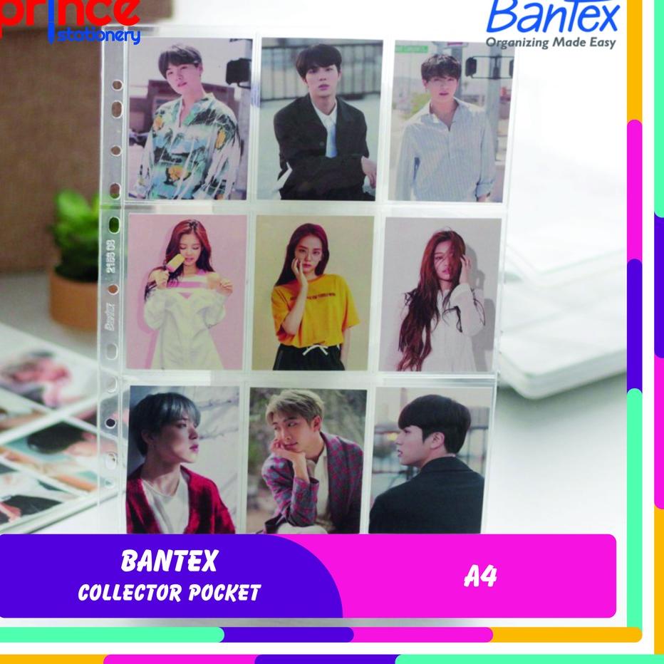 

Promo - BANTEX COLLECTOR POCKET / SLEEVE PHOTOCARD A4 !