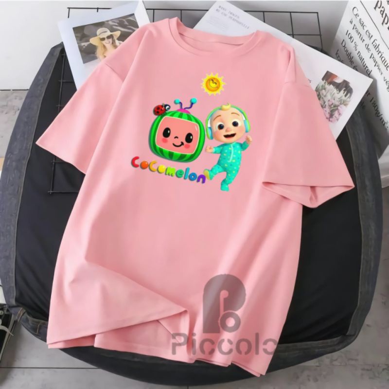 BAJU KAOS ANAK COCOMELON kaos anak baju anak kado ulang tahun (free nama