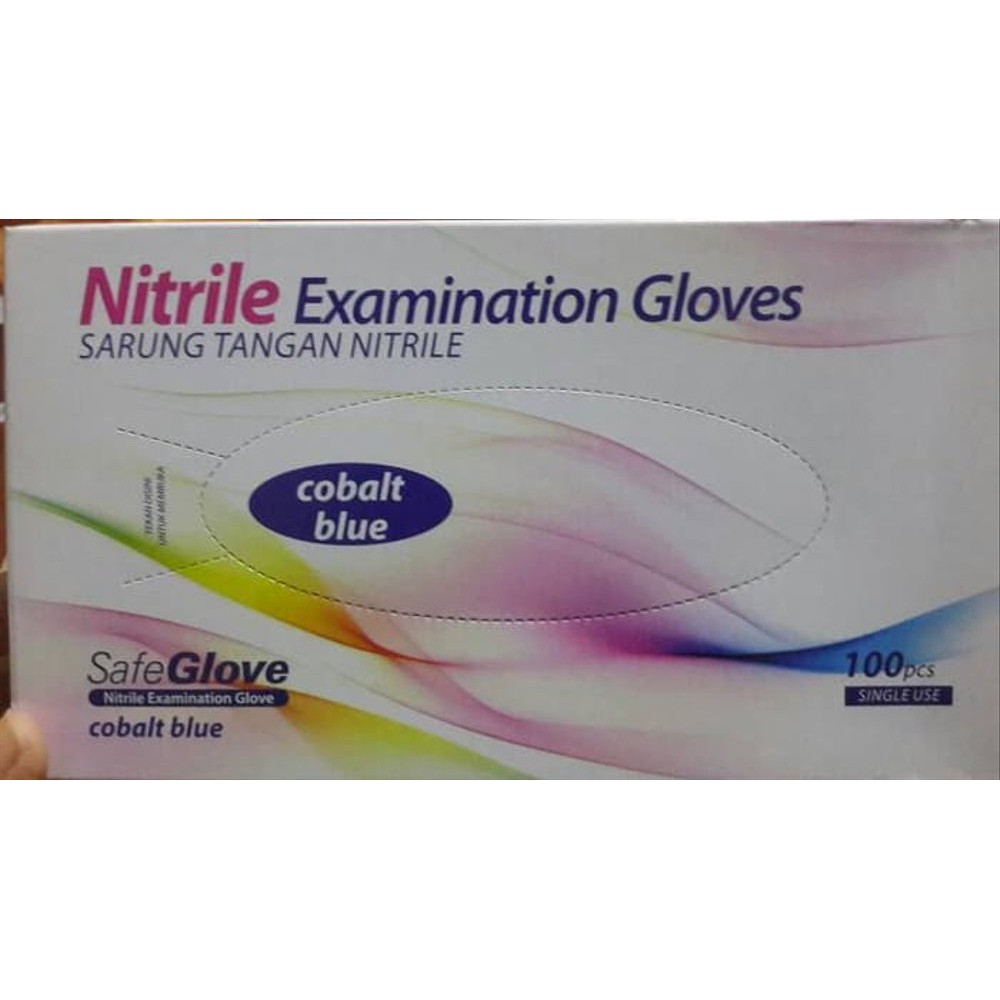 SAFEGLOVE NITRILE bluple