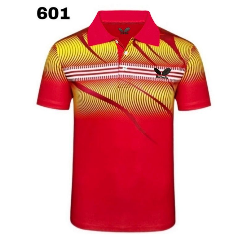 JERSEY BAJU KAOS OLAHRAGA TENIS MEJA PINGPONG BUTTERFLY IMPOR 601