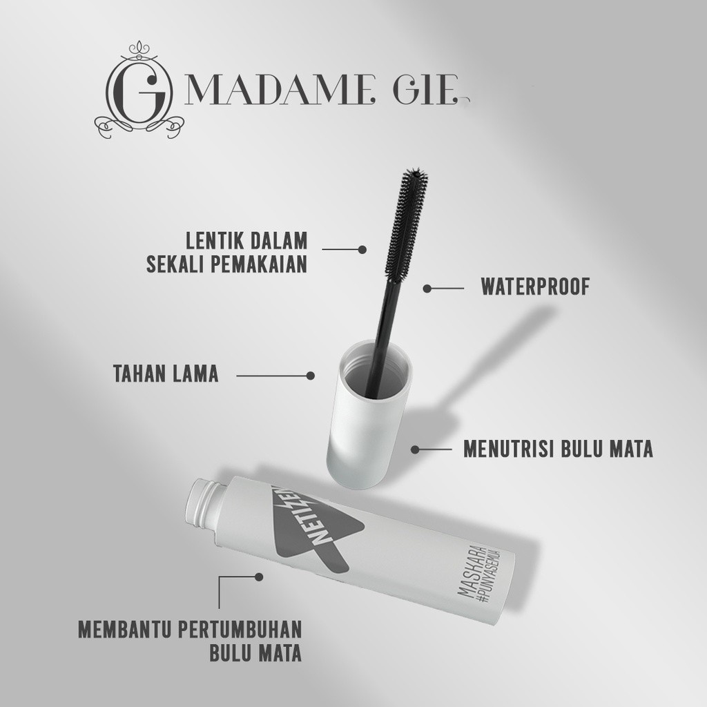 Madame Gie Mascara Netizen | Make Up Maskara Waterproof