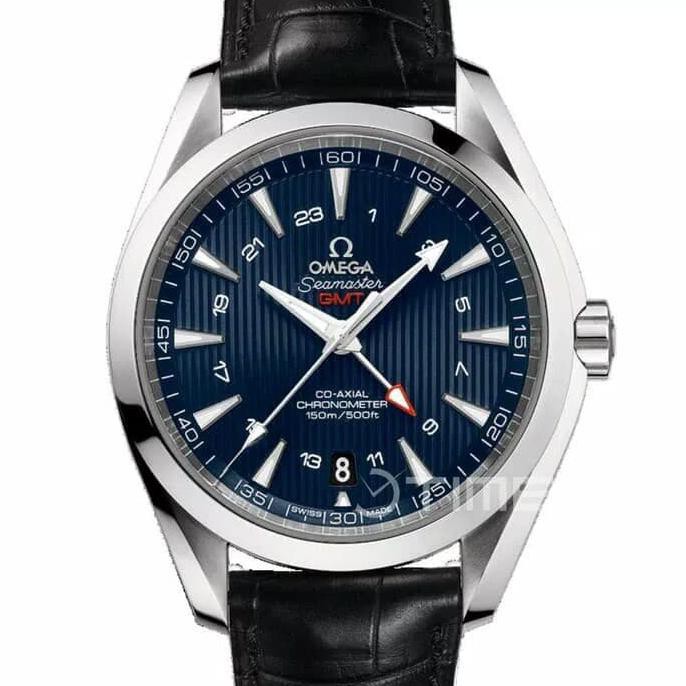 Omega Aqua Terra 150M Gmt Blue Swiss Clone 1:1