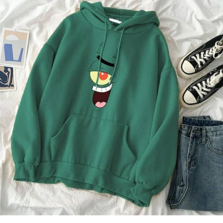 Spongebob x Nickelodeon Hoodie sweater cewek cowok pria Part 2