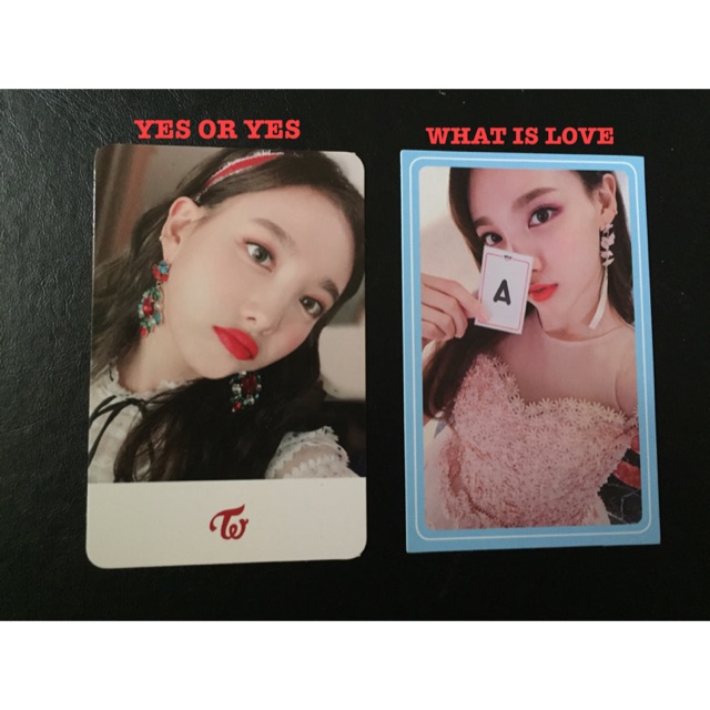 TWICE OFFICIAL PHOTOCARD (100% OFFICIAL)