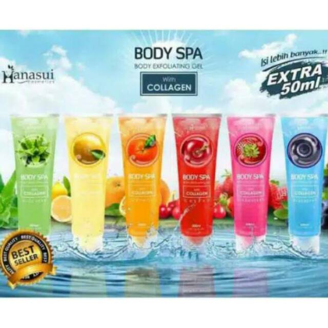 Hanasui body spa|body spa hanasui |perontok daki best seller
