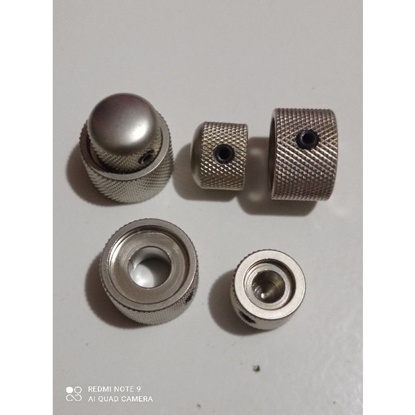 Knop Potensio Tumpuk Bass Gitar Satin