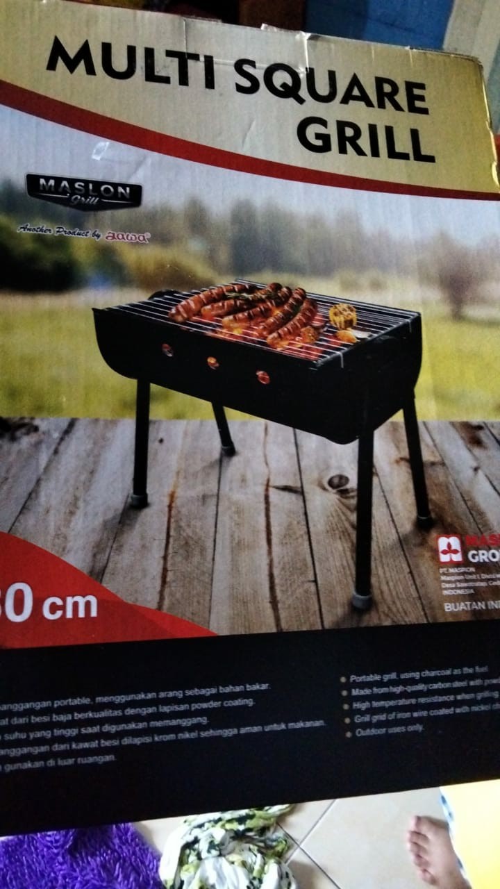 Maslon Maspion Group Multi Square Grill 30 Cm
