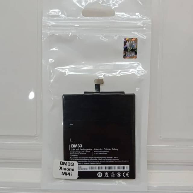 Baterai Batre Battery Xiaomi Mi4i Mi 4i BM33 BM-33 BM 33