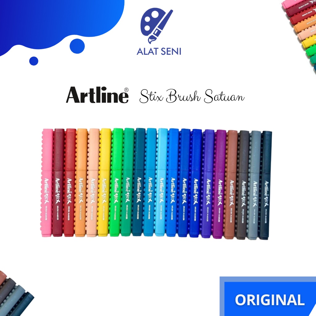 

Artline Stix Brush Marker - Satuan