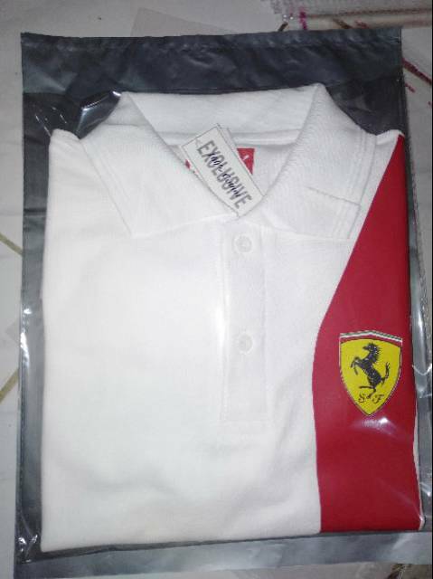 Polo shirt / kaos kerah  Ferrari premium