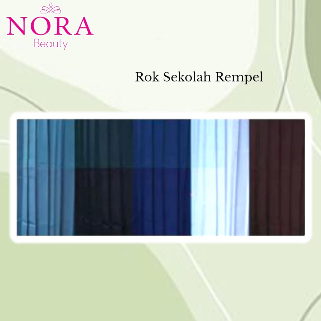 Rok Rempel Sekolah / Rok Rempel SMP / Rok Rempel SMA / Rok Rempel Pramuka / Rok Rempel Hitam /Seraga