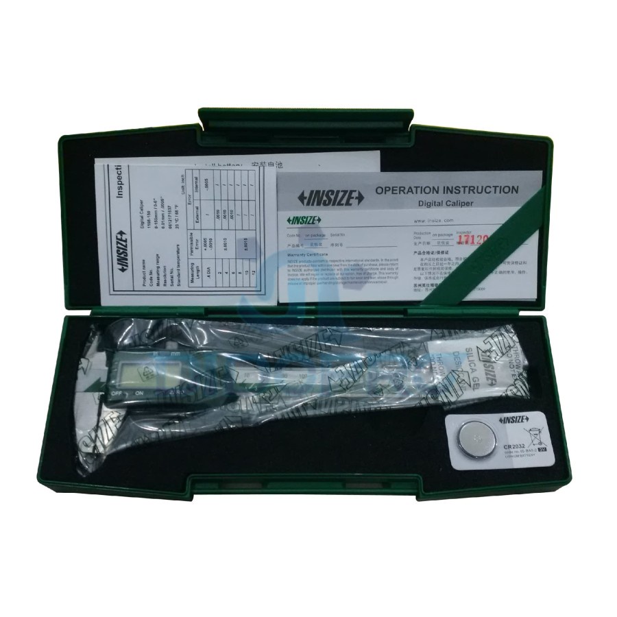 Jangka Sorong Elektronik Vernier Caliper Insize 1108 150