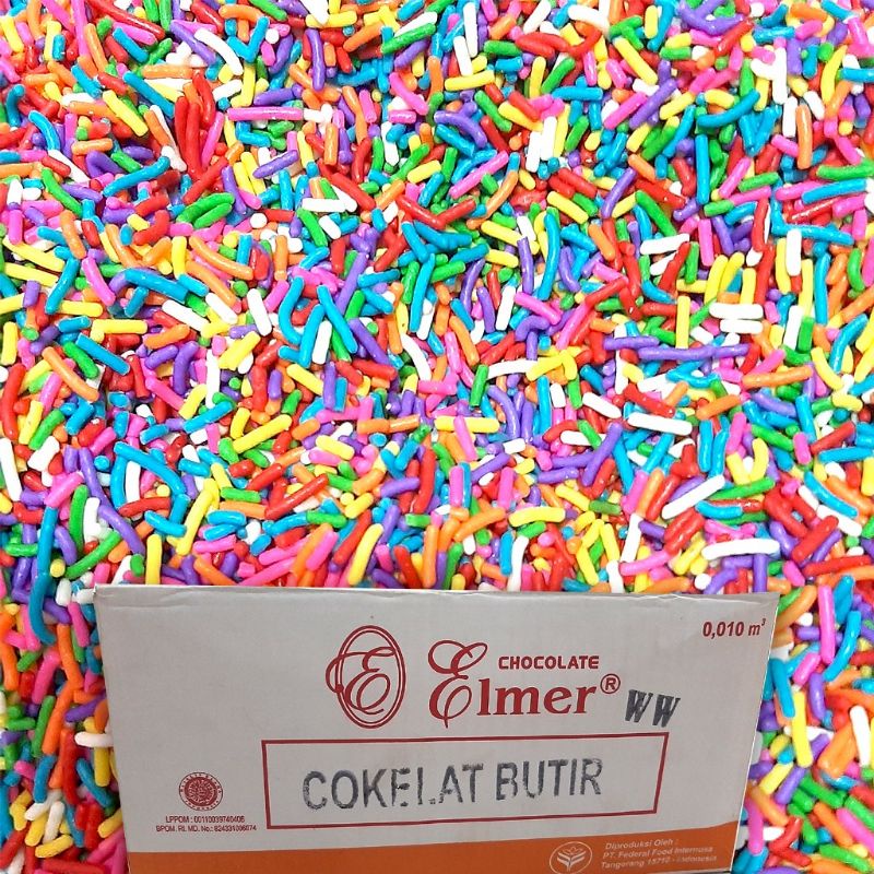 

Elmer Chocorice Warna Warni repack 250gr