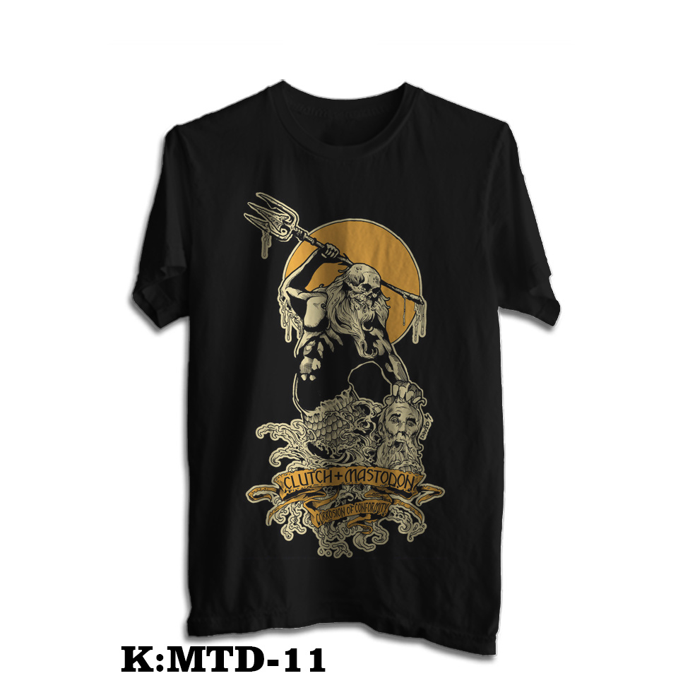 Kaos Band Rock Mastodon - Mastodon    11