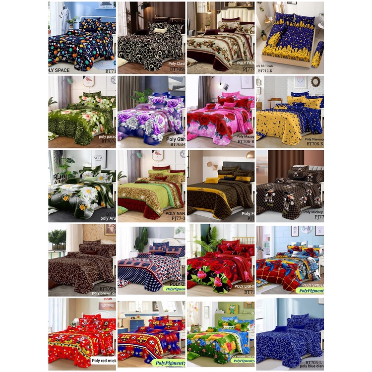 SPREI SINGLE 120x200 dan 90x200 (SPREI SAJA)