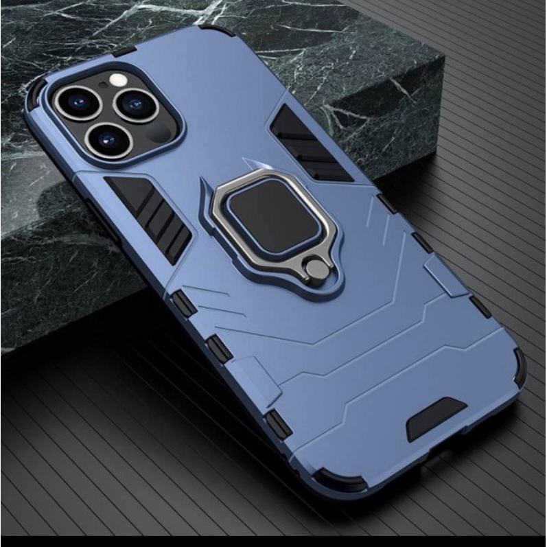 MANDIRI CASE IPHONE 13 PRO HARDCASE IRON ARMOR I RING CASING SHOCKPROOF CASE TRANSFORMER STANDING 36