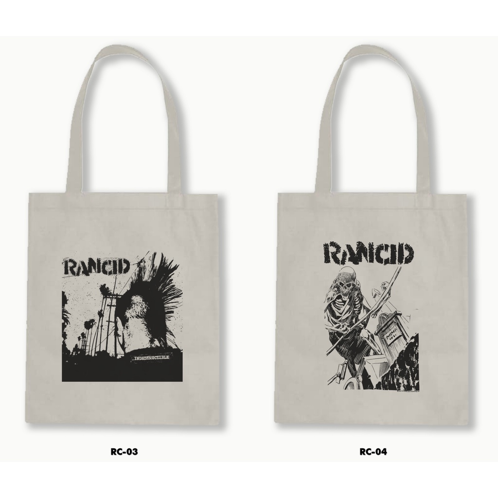 TOTE BAG BLACU - RANCID