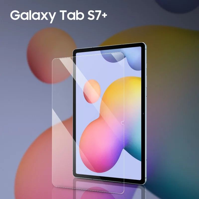 Samsung Galaxy Tab S7 | Tab S7 Plus | Tab S7 Fe | Tempered Glass 9H | S7 S7+ S7 fe