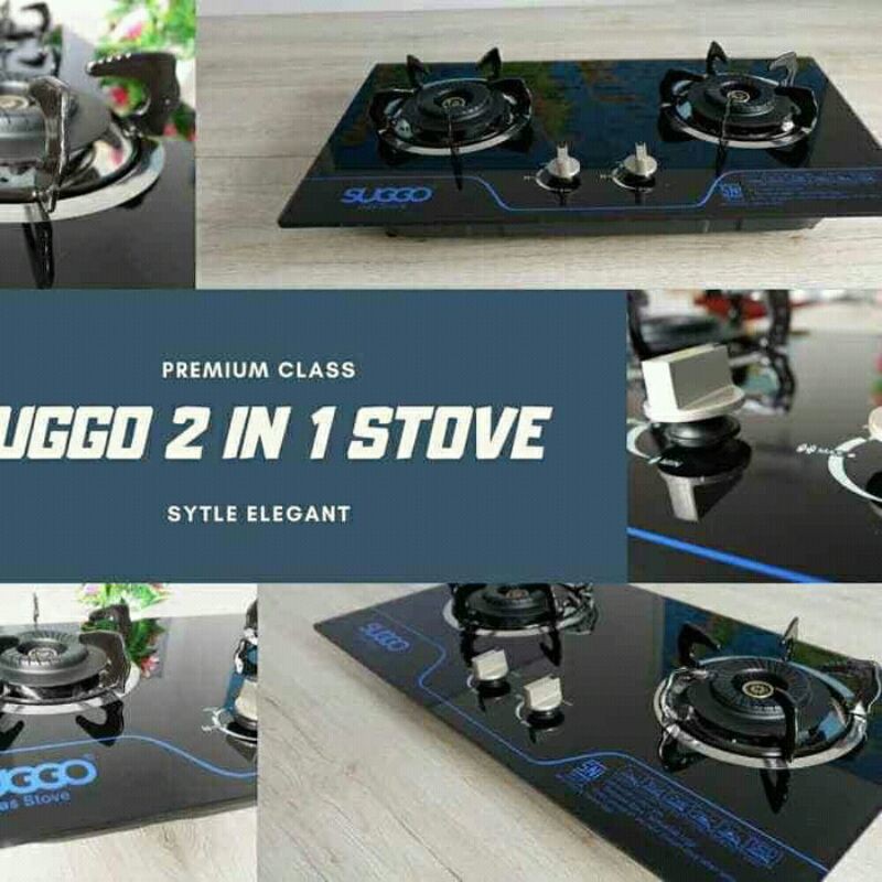 kompor gas tanam 2 tungku