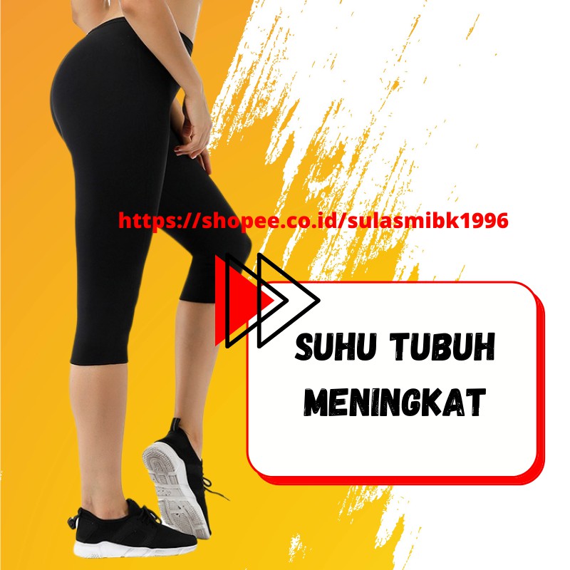 Korset Celana Pelangsing Perut Hot Shaper Pants Celana Pembakar Lemak Korset Pengecil Tubuh