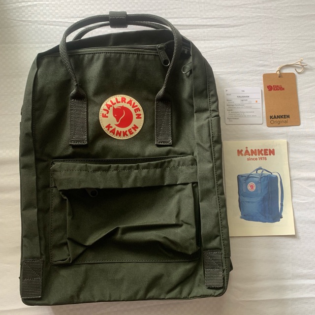 kanken army green