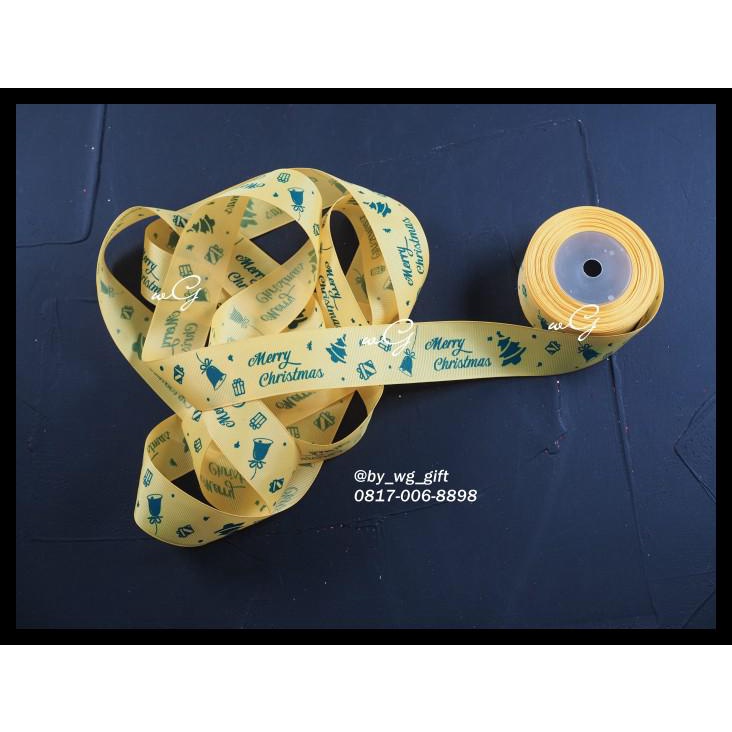 

Pita Merry Christmas- Kuning ;Lebar 3.8 Cm ;Panjang 20 Yard