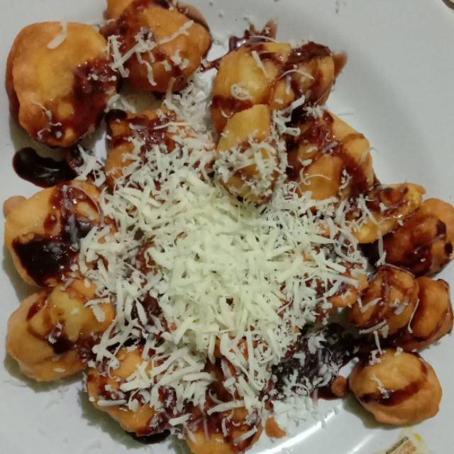 

Pisang owol coklat keju
