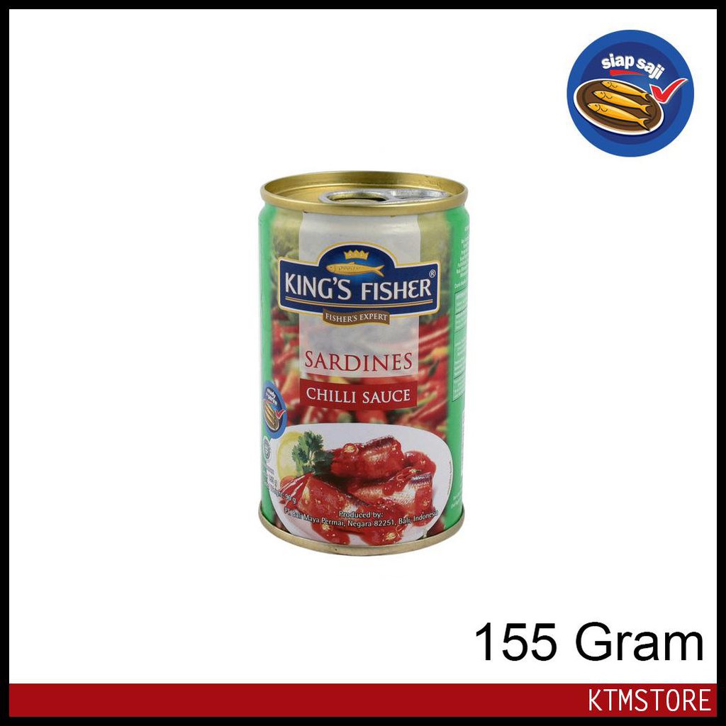 

Terbaru King'S Fisher Sarden Mini Saus Sambal Makanan Kaleng 155 G Kings Fisher