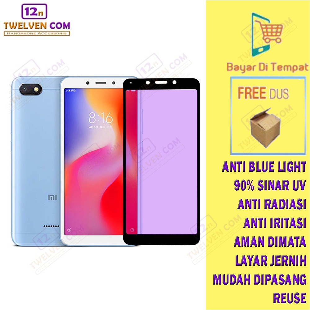 ANTI BLUE TEMPERED GLASS Xiaomi Redmi 4a Redmi 4x Redmi 5 Redmi 5 Plus Redmi 5A Redmi 6 Redmi 6a Redmi S2