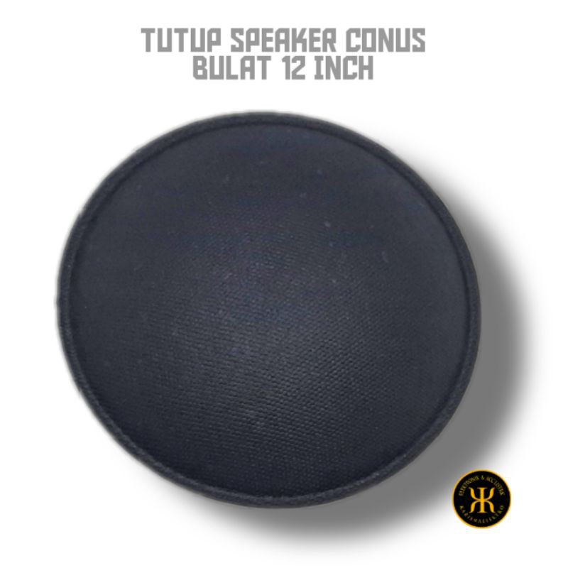 Tutup spool conus speaker bulat 12 Inch