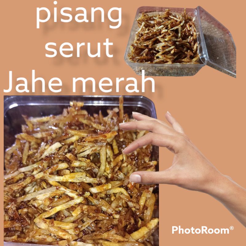 

keripik pisang serut jahe merah