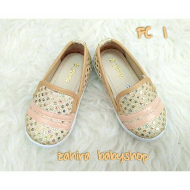 Sepatu slip on anak (FC1) , sepatu anak perempuan