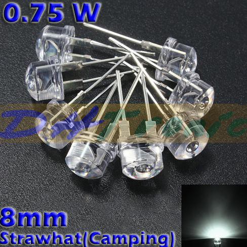 Led Putih = Putih 8Mm Camping ( Strawhat ) Dhtron92 Juara