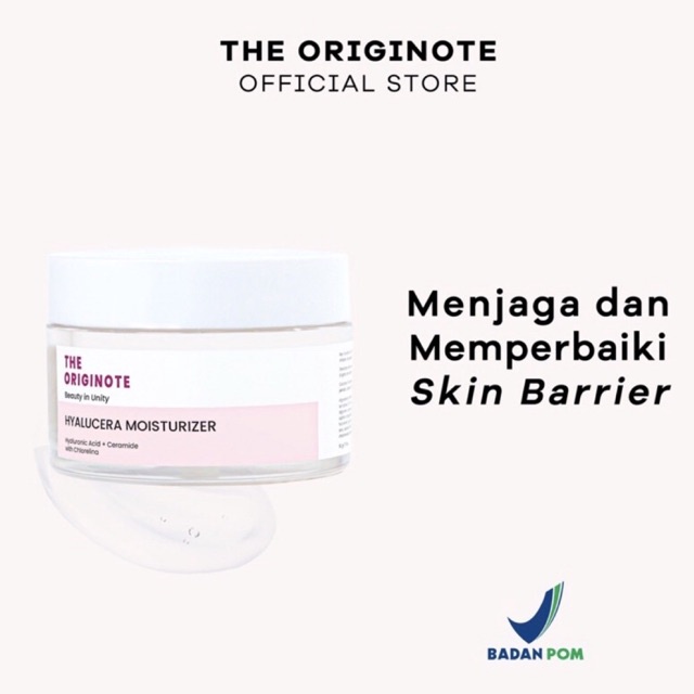 Jual The Originote Hyalucera Moisturizer - Hyaluronic Acid + Ceramide ...