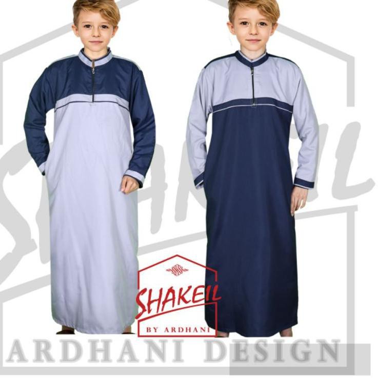 （DIKIRIM DARI JAKARTA） Baju Gamis Anak / Jubah Anak Laki Laki Umur 2 - 12 Tahun