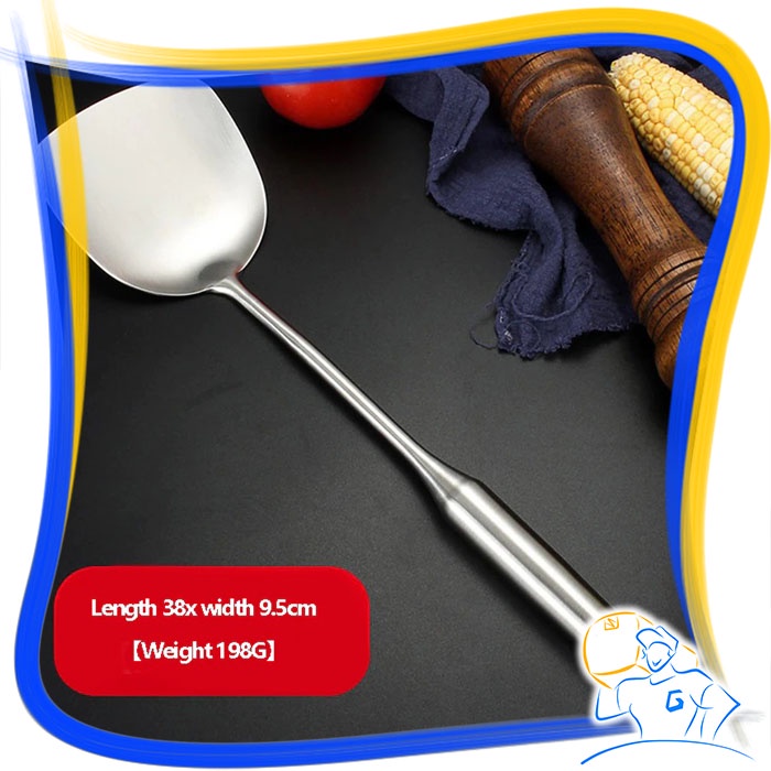 Spatula Stainless Steel Sutil Sodet Alat Masak Dapur Kitchen Tool Food