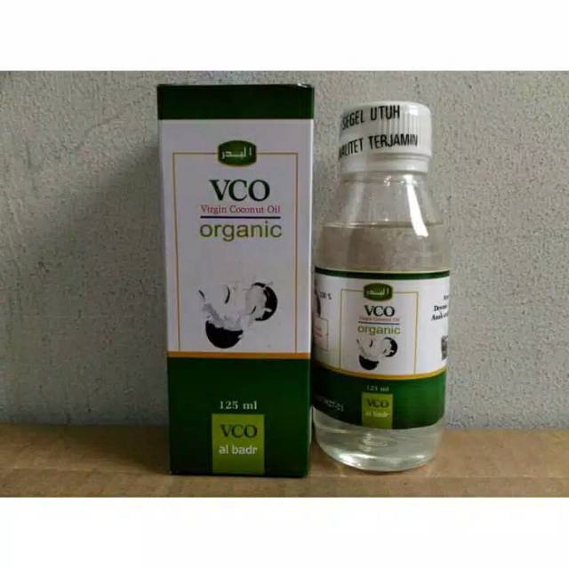 

VCO Organic Virgin Coconat Oil Al Badr 125 Ml