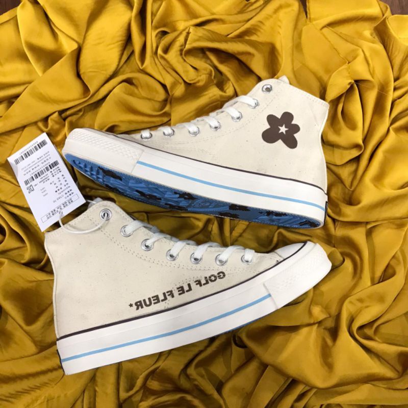 LIMITED EDITION CONVERSE 70S HIGH ICE FLOWER GOLF LE FLEUR OFF WHITE