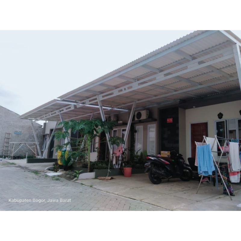 kanopi baja ringan atap alderon rs