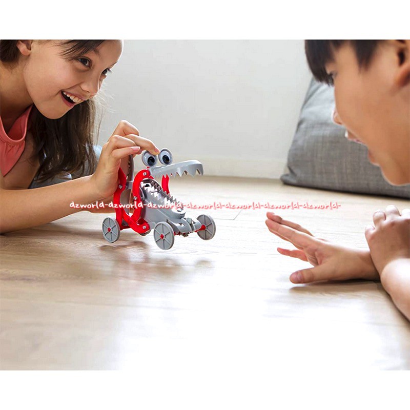 4M Kidzrobotix Red Dragon Robot Mainan Membuat Robot Naga Merah
