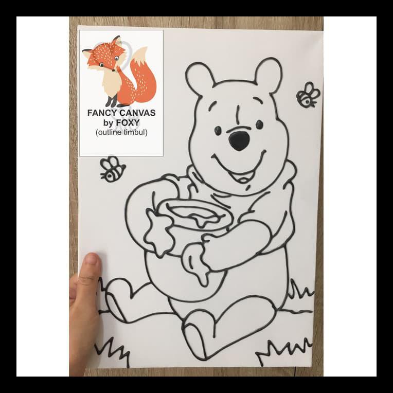 

Baru Kanvas Lukis Anak Gambar Winnie The Pooh Aktivitas Anak Kids Acticity Peralatan Melukis Murah