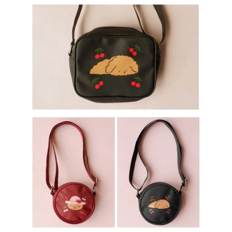 Mini round leather bag rectangular leather bag kellysandco