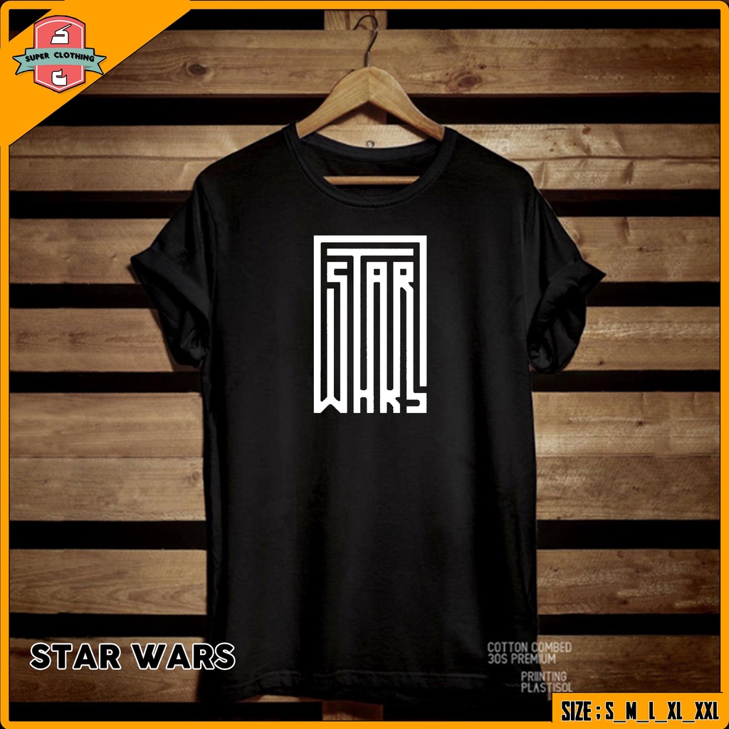 KAOS STAR WARS - T-SHIRT ILUSI STAR WARS - BAJU KAOS STAR WARS - KAOS DISTRO ILUSI LABIRIN STAR WARS