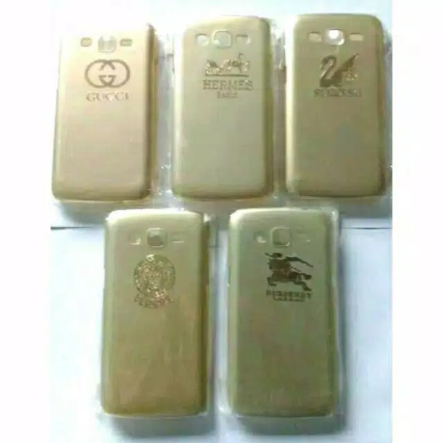 Hardcase Gold Samsung Grand 2 G7106 / G7102 / Case Motif