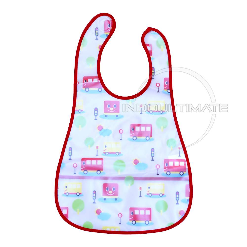 [COD] Slaber Slabber Bib Plastik Bayi Baby Tatakan Alas Celemek Clemek Makan Bayi Anti Air Waterproof Slaber Liur BY-66-ST
