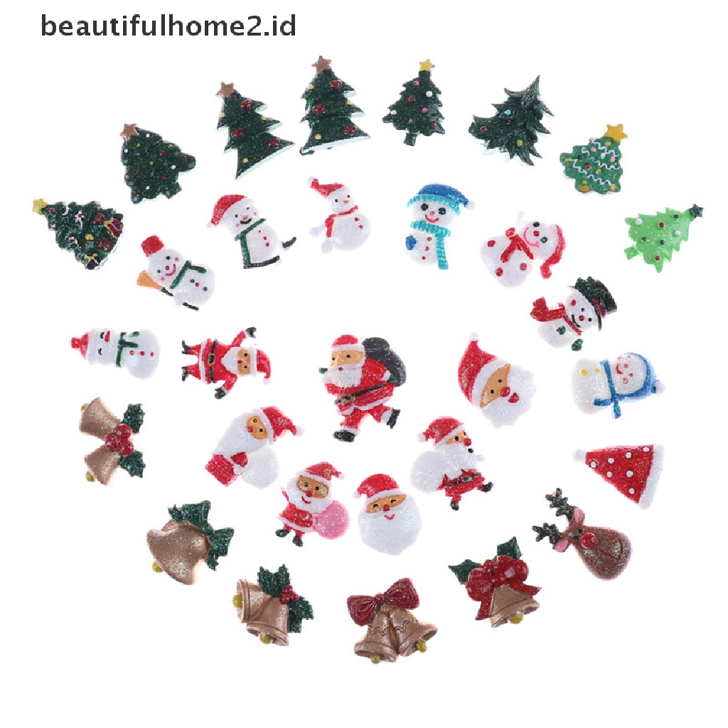 (Beautifulhome2) Buku Literatur Bahasa MandarinId 10pcs / Set Miniatur Pohon Natal / Snowman Untuk Dekorasi Rumah Boneka Diy