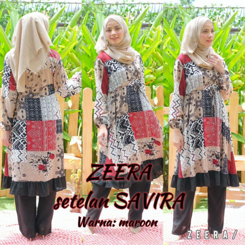 Daster Arab ZEERA SAVIRA Baju setelan rayon