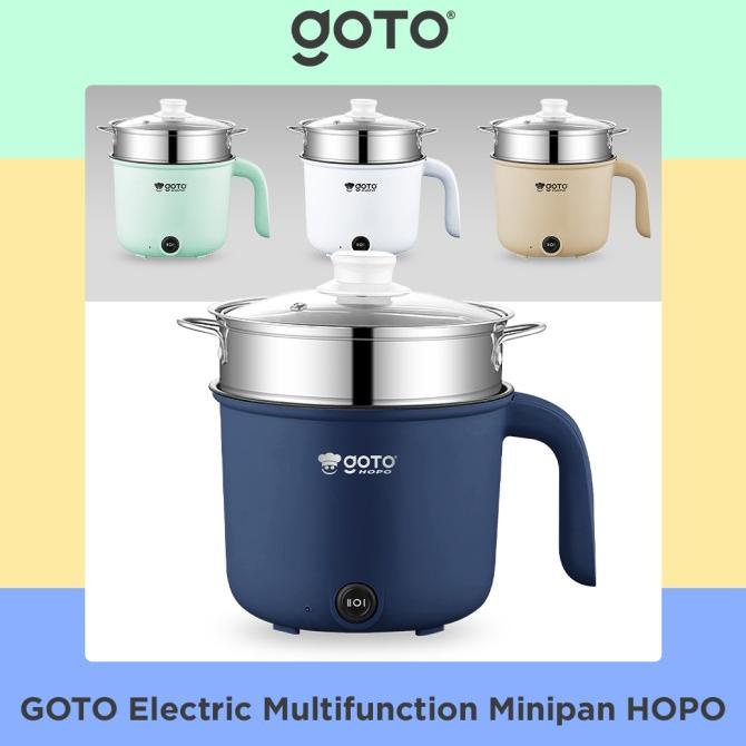 Goto Hopo Electric Frypan Panci Listrik Portable Fry Pan
