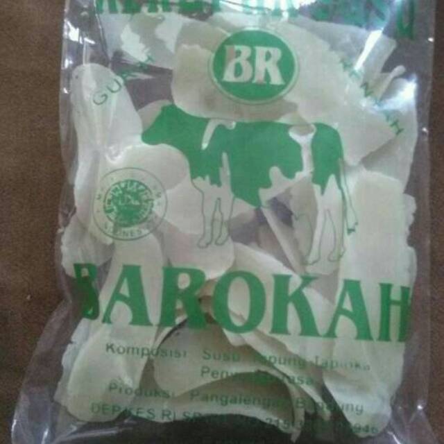 

Kerupuk susu pangalengan merk barokah / baranah 100 gram